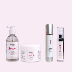 Kit Lissoie Shampoo + Mascarilla + Polímero + Aceite