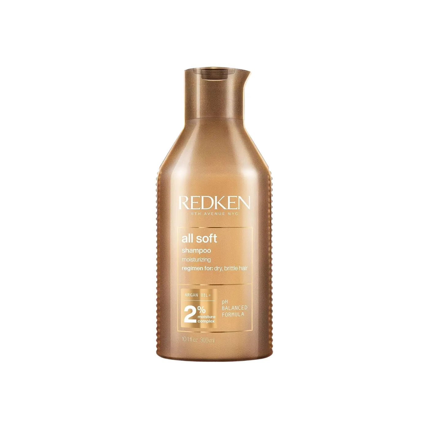 Champú Redken All Soft – Suavidad, Brillo e Hidratación para Cabello Seco y Teñido